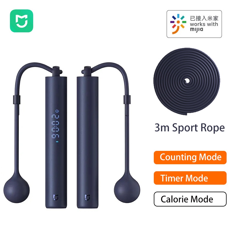 Xiaomi Mijia Smart Skipping Jump Rope Digital Counter App Guidance ...