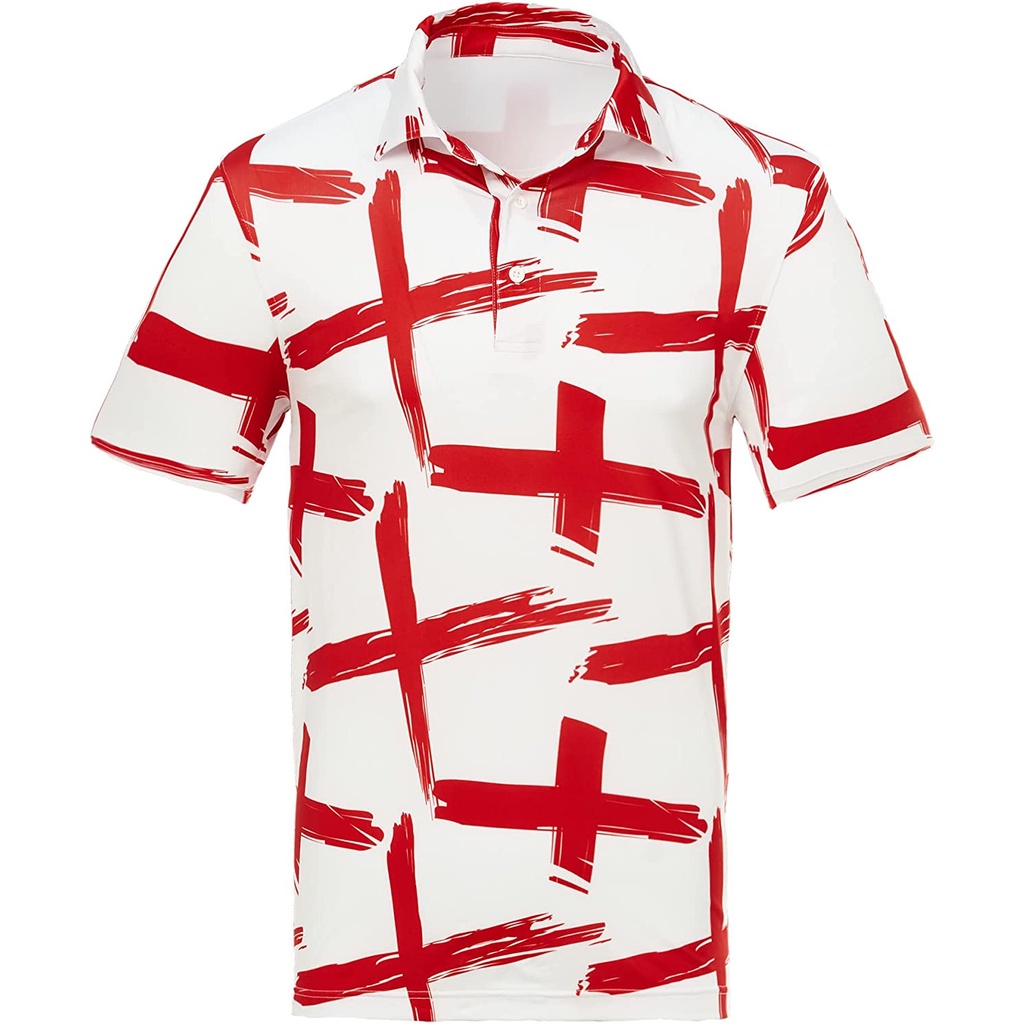 Royal & Awesome Golf Polos for Men,2023 Crazy Golf Shirts for Men