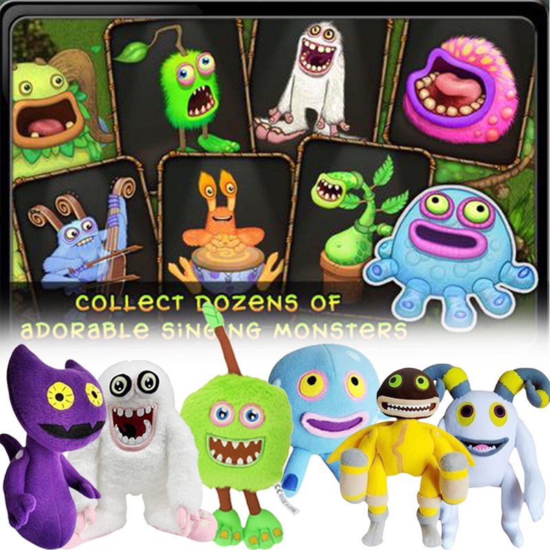 My Singing Monsters Toy Kids Plush Monsters Wubbox Figures Horror Periphery Pillow Doll Boys