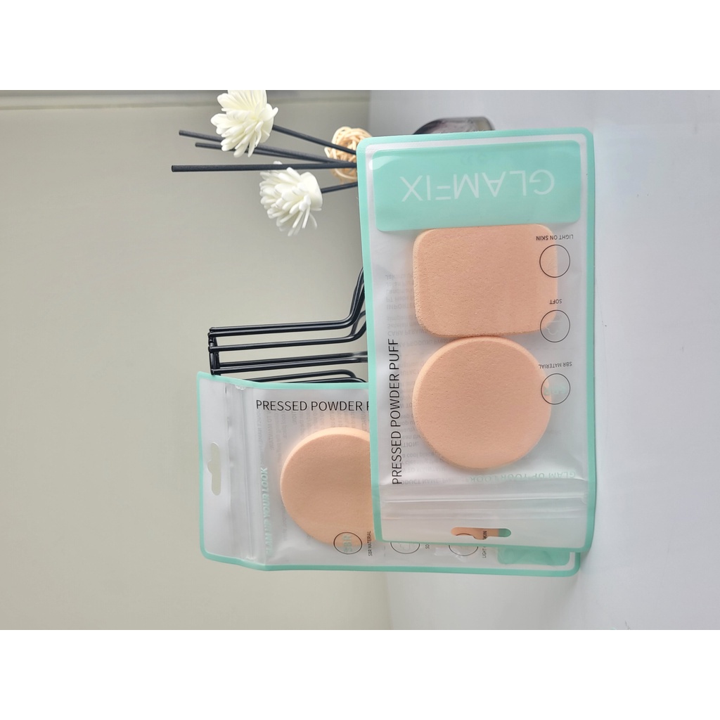 Y.O.U Glam Fix Puff Camelia | Fix Summer Pocket Professional Powder ...