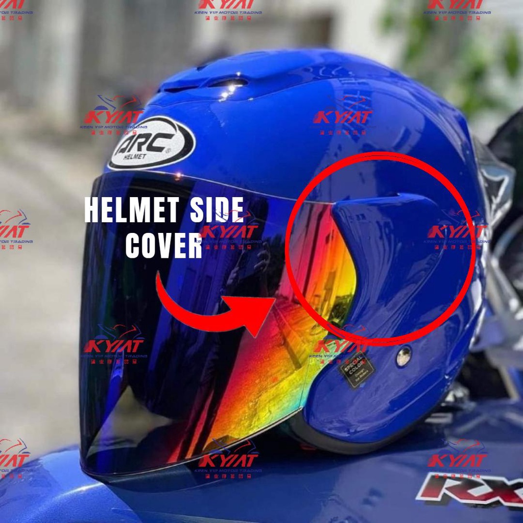 ARC RITZ HELMET SIDE COVER | Shopee Malaysia