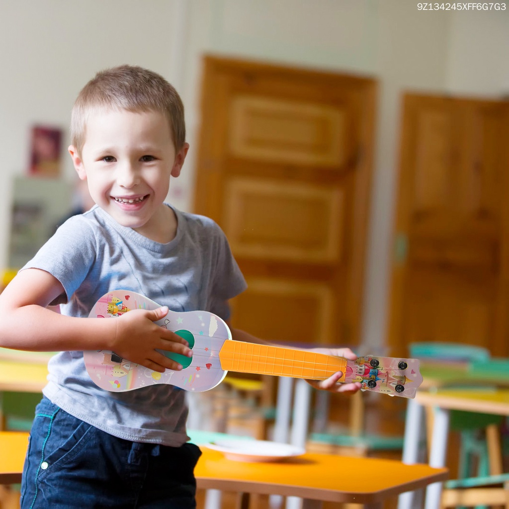 Early Learning Ukulele Toy Musical Instrument Children Ukelele Beginner
