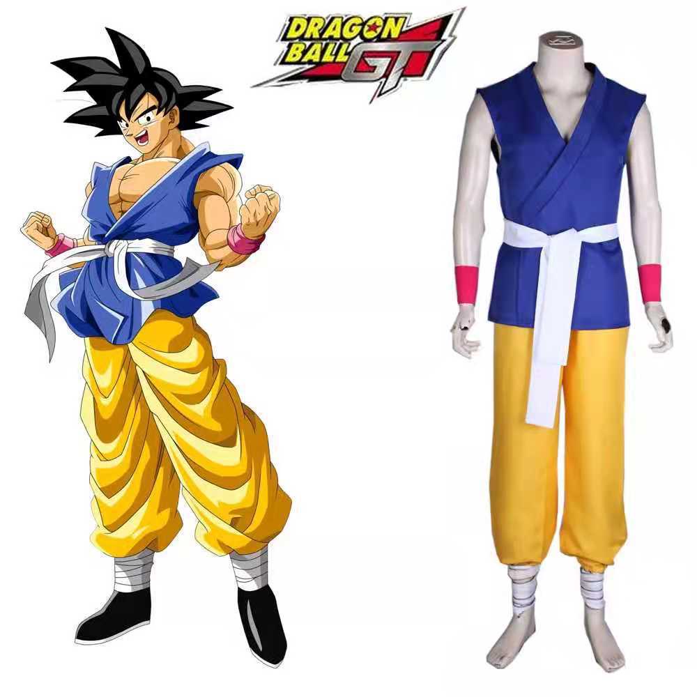 Anime cosplay Dragon Ball Hero Super GT Kakarot Son Goku Dragon Ball Male  Practice Suit Ready Stock | Shopee Malaysia