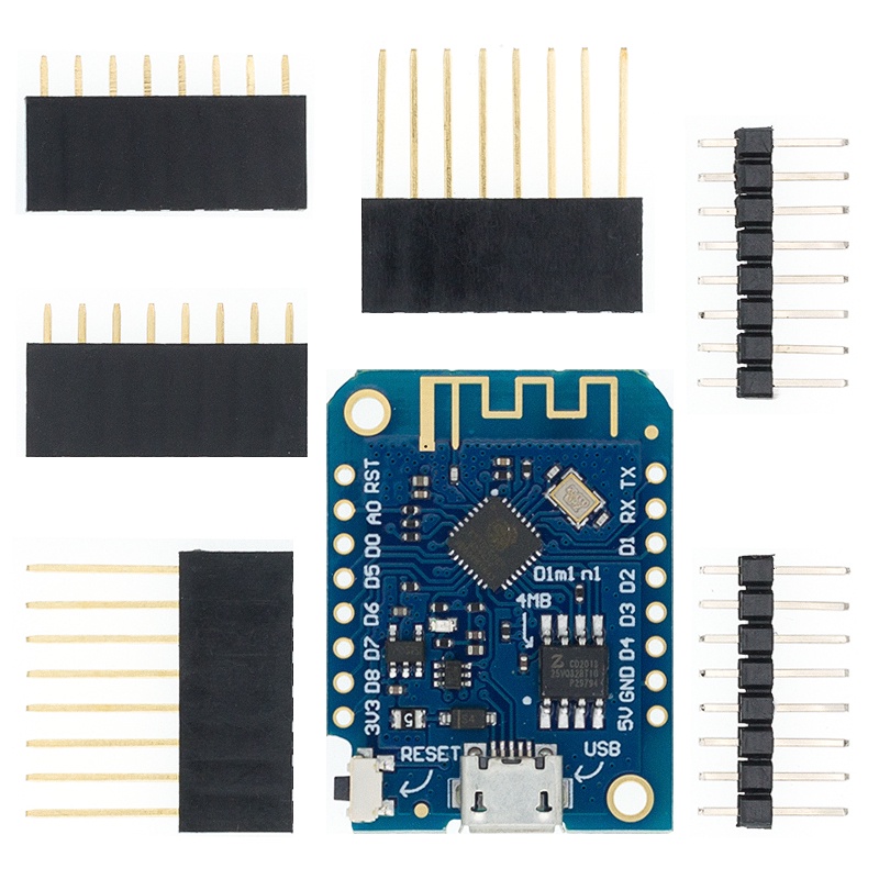 Wemos D1 Mini V3.0.0 WiFi Development Board - ESP8266 CH340G For Arduino