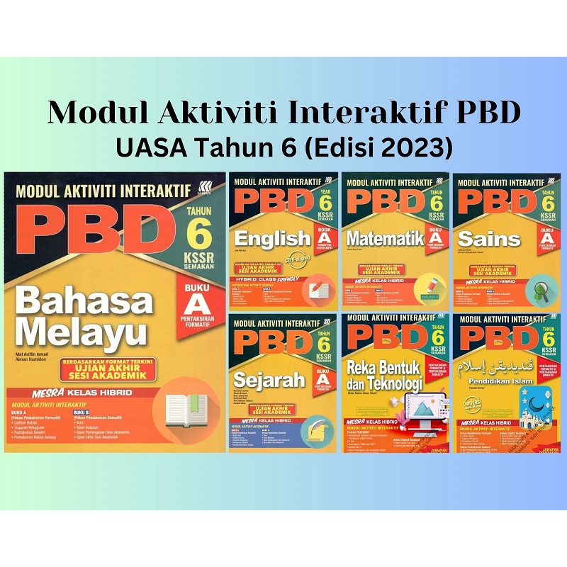 Sasbadi - Modul Aktiviti Interaktif PBD UASA Tahun 6 (Edisi 2023 ...