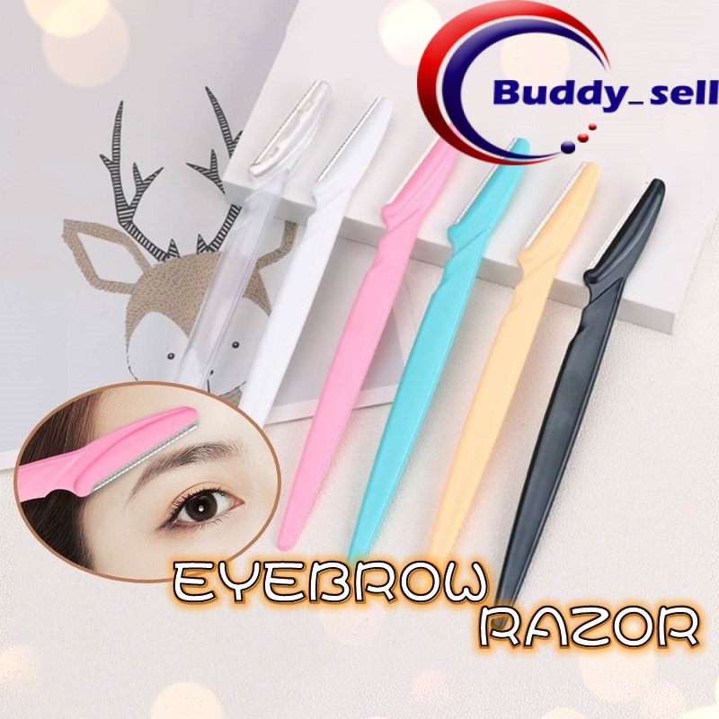 (1 pcs) Eyebrow Razor Portable Eyebrow Trimmer Beauty Makeup Tool Women ...