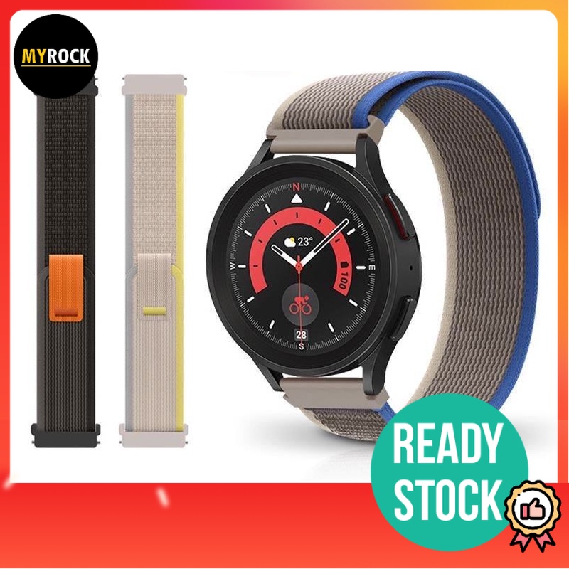 22mm 20mm Trail Loop band for Samsung Galaxy Watch 5 5 Pro 4 3 4 classic active 2 Gear S3 bracelet Huawei Watch GT 2 3 P Shopee Malaysia