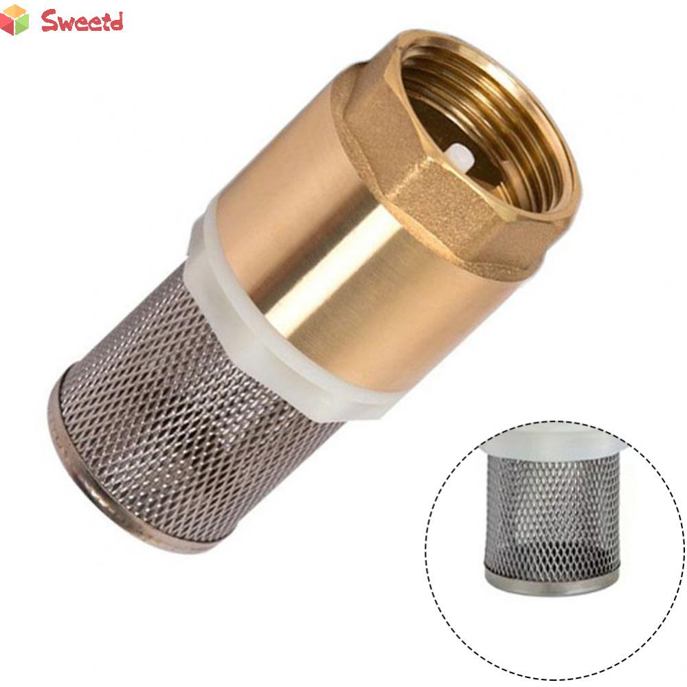 1 Inch Brass Foot Valve – BSP Internal Thread, For Home Improvement & Plumbing, 1pc