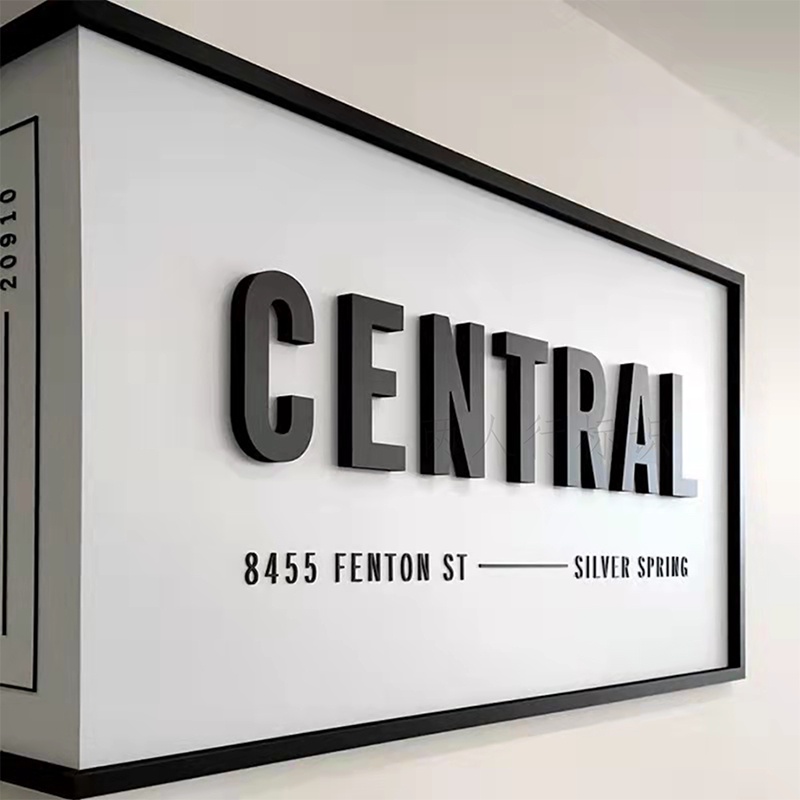 Customization~Signboard~Outdoor Door Billboard~Acrylic Crystal~PVC ...