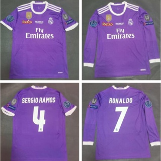 Buy Cristiano Ronaldo #7 Real Madrid Purple Jersey 2016-2017