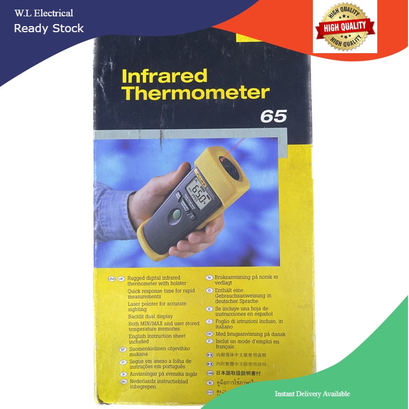 FLUKE Infrared Thermometer 65 (Old stock) Shopee Malaysia