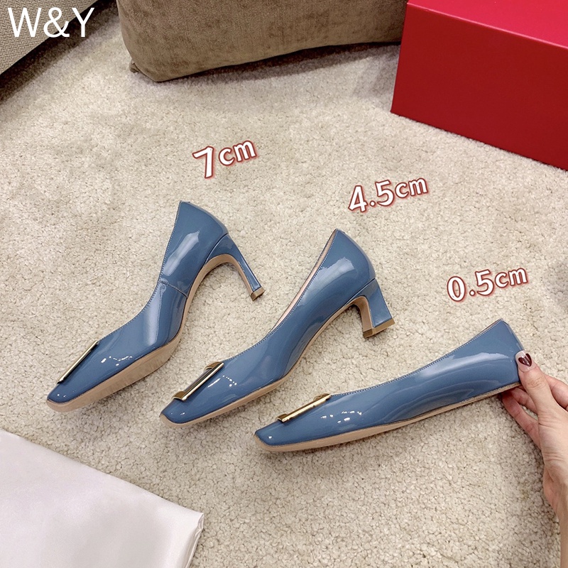 Special Color Collection New Style Multiple Colors Simple Square Buckle ...