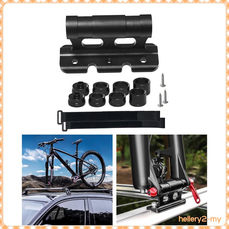 [HelleryabMY] Bikes Block Fork Mount Roof Rack Carrier for Trailer Car