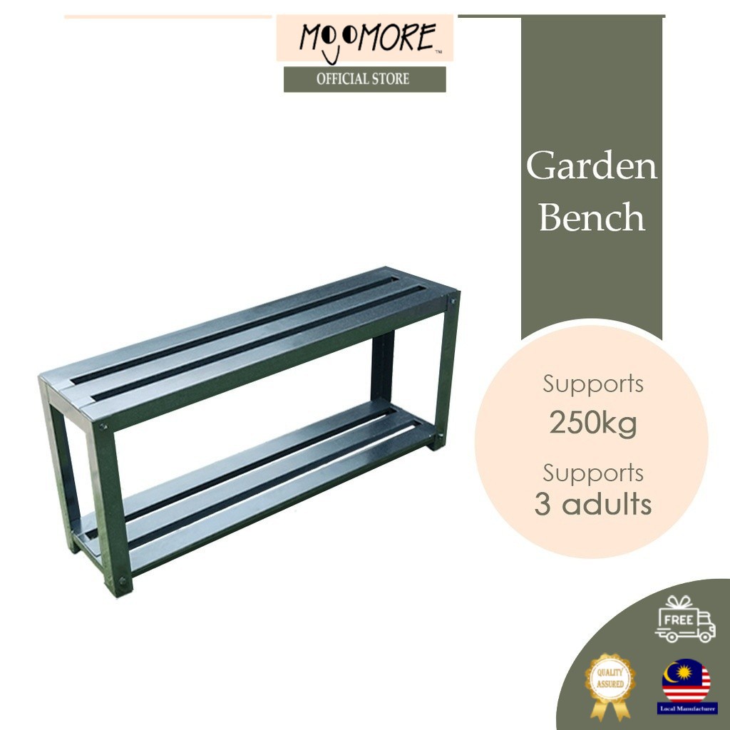 Mojomore Metal 3 Layer Shoe Rack Or Garden Bench 