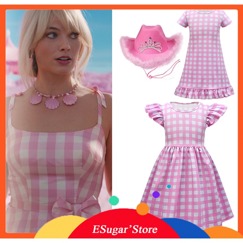 Barbie Sleepwear Dress For Kids Girl Margot Elise Robbie Cosplay ...