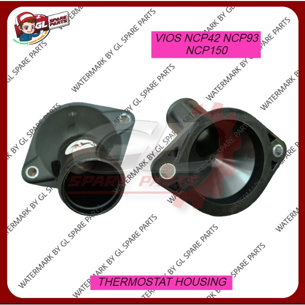 THERMOSTAT HOUSING TOYOTA VIOS NCP42 NCP93 NCP150 (PVC) | Shopee Malaysia