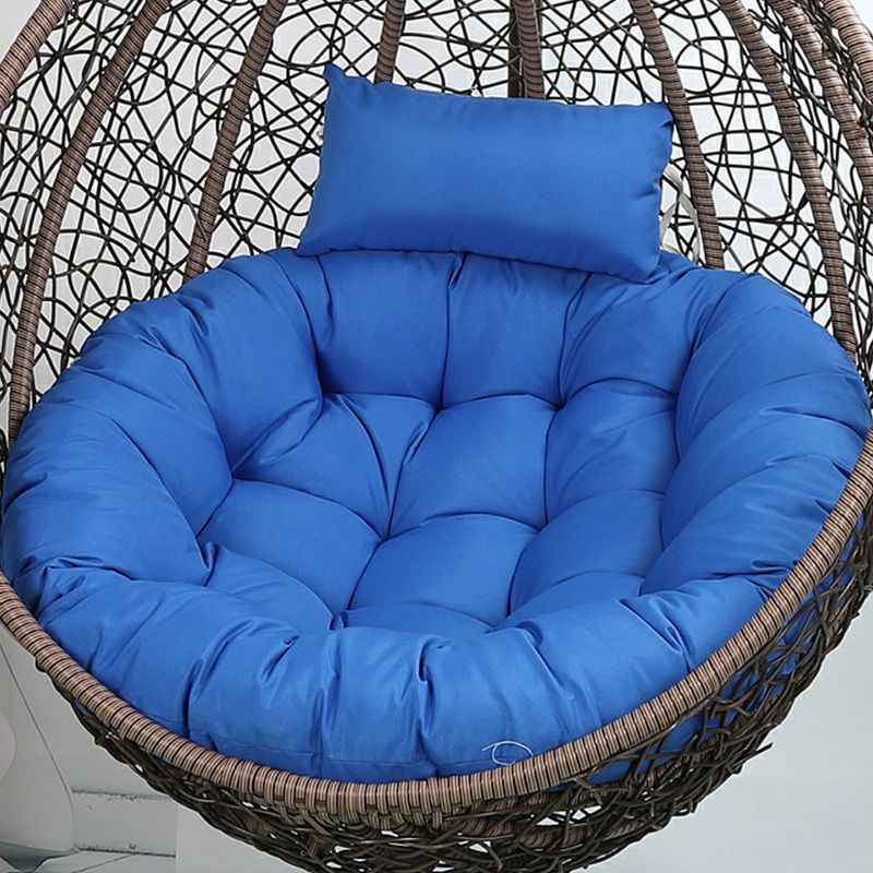 Hanging Chair Cushion Single Swing Removable and Washable Round Glider