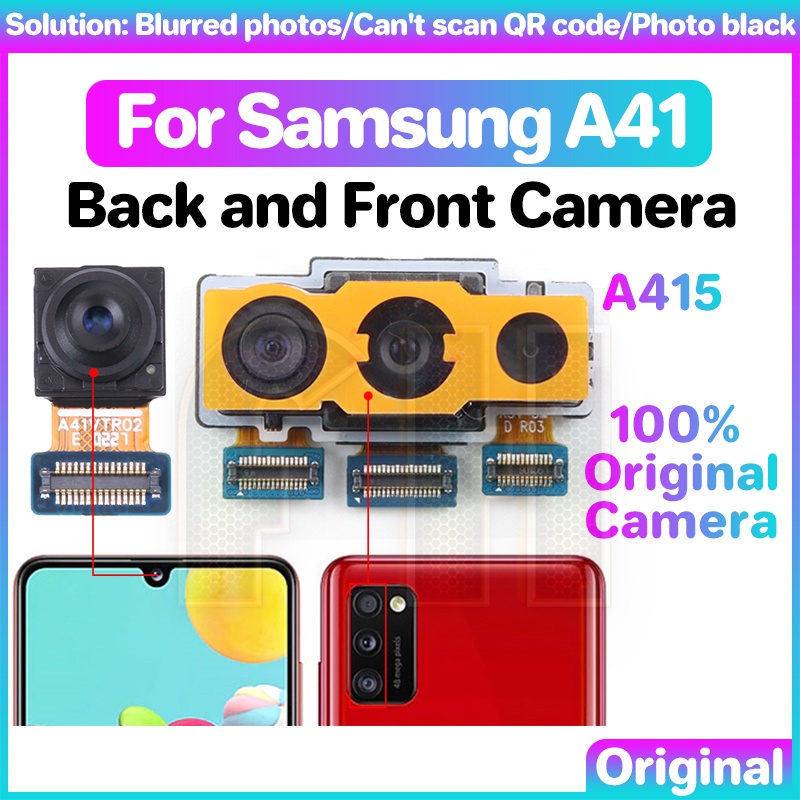 Front Back Camera For Samsung Galaxy A41 A415 Ultra Wide Back Macro