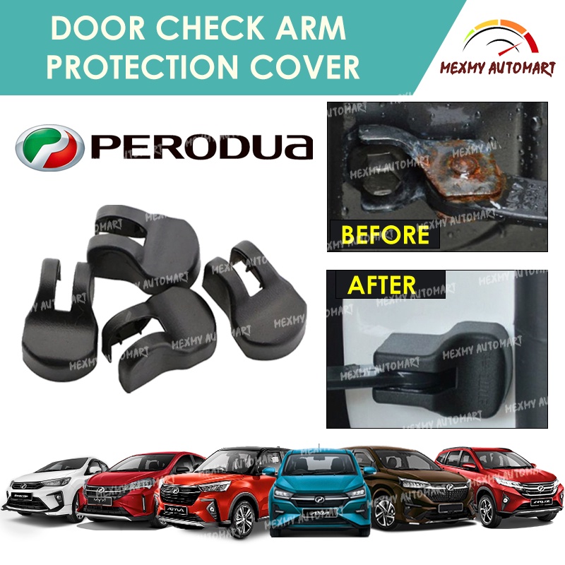 PERODUA Door Check Arm Protection Decorati ATIVA MYVI BEZZA AXIA ALZA
