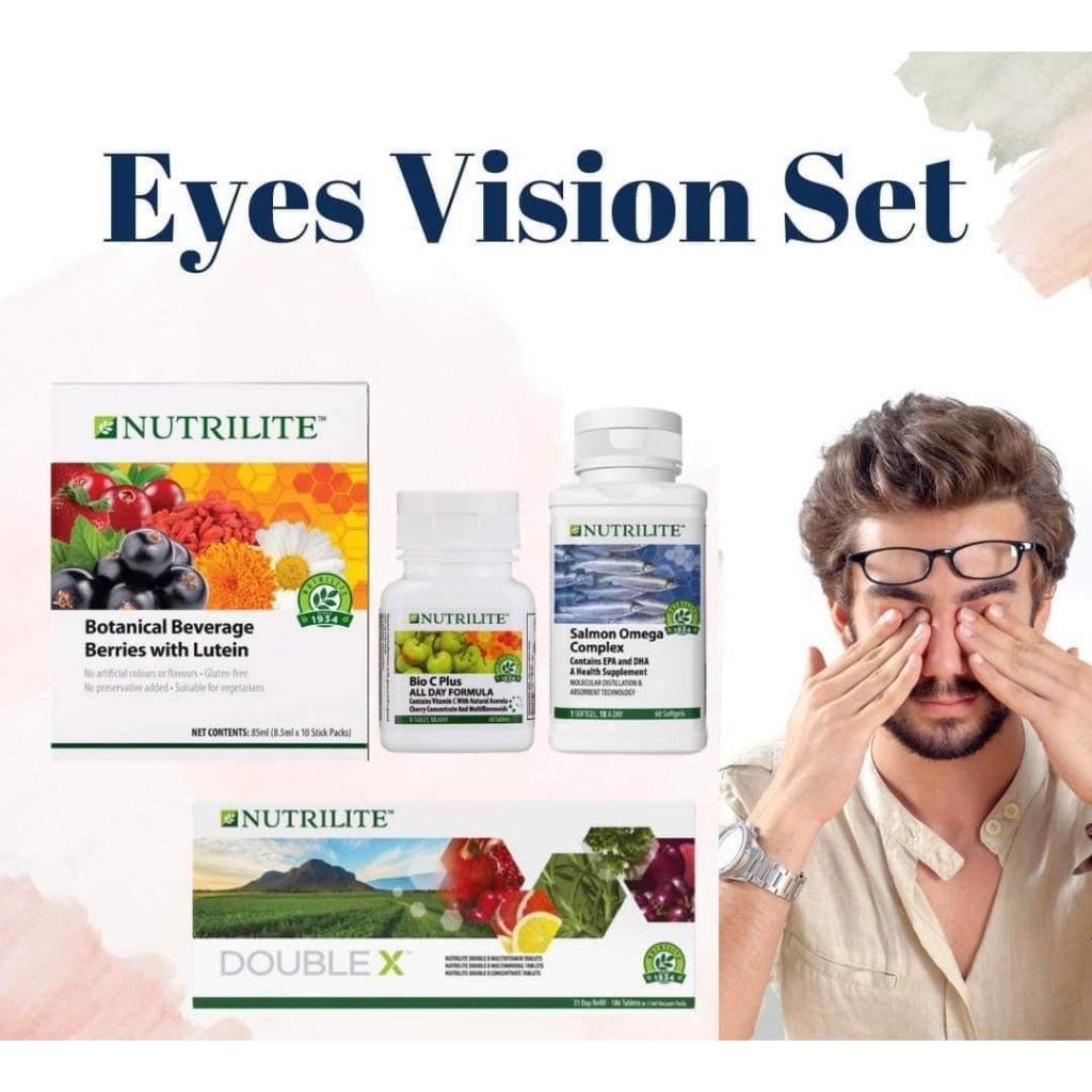 Amway Nutrilite Eye Vission Set/Set Kesihatan Mata Shopee Malaysia