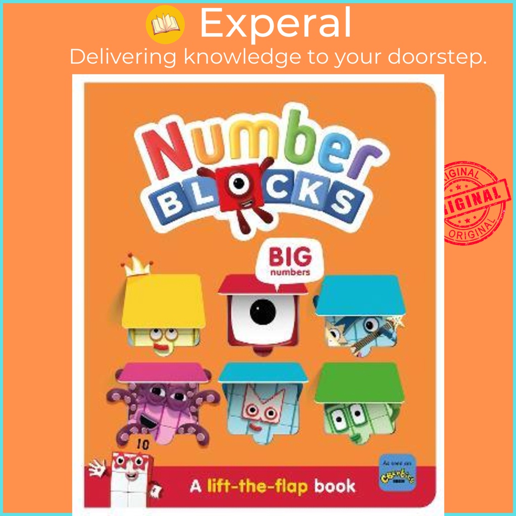 [English - 100% Original] - Numberblocks Big Numbers: A Lift the Flap ...