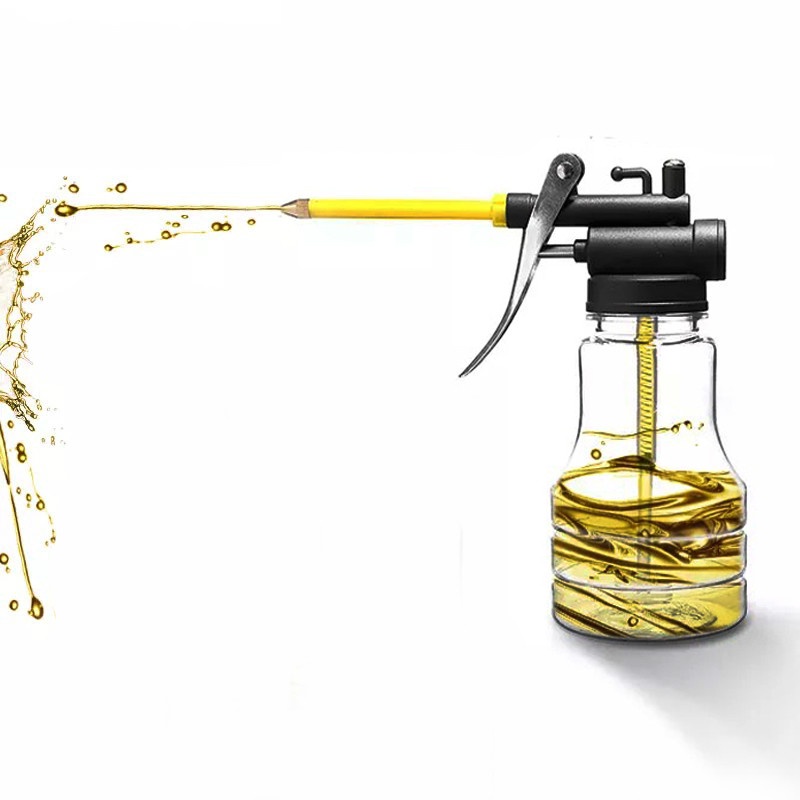 Grease Gun Oiler Oil Pump Oil Can Transparent High Pressure Pump for ...