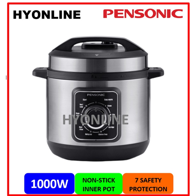 PPC 1809 PENSONIC 6.0L ANALOGUE ELECTRIC PRESSURE COOKER ELECTRIC PRESSURE COOKER PRESSURE COOKER Shopee Malaysia