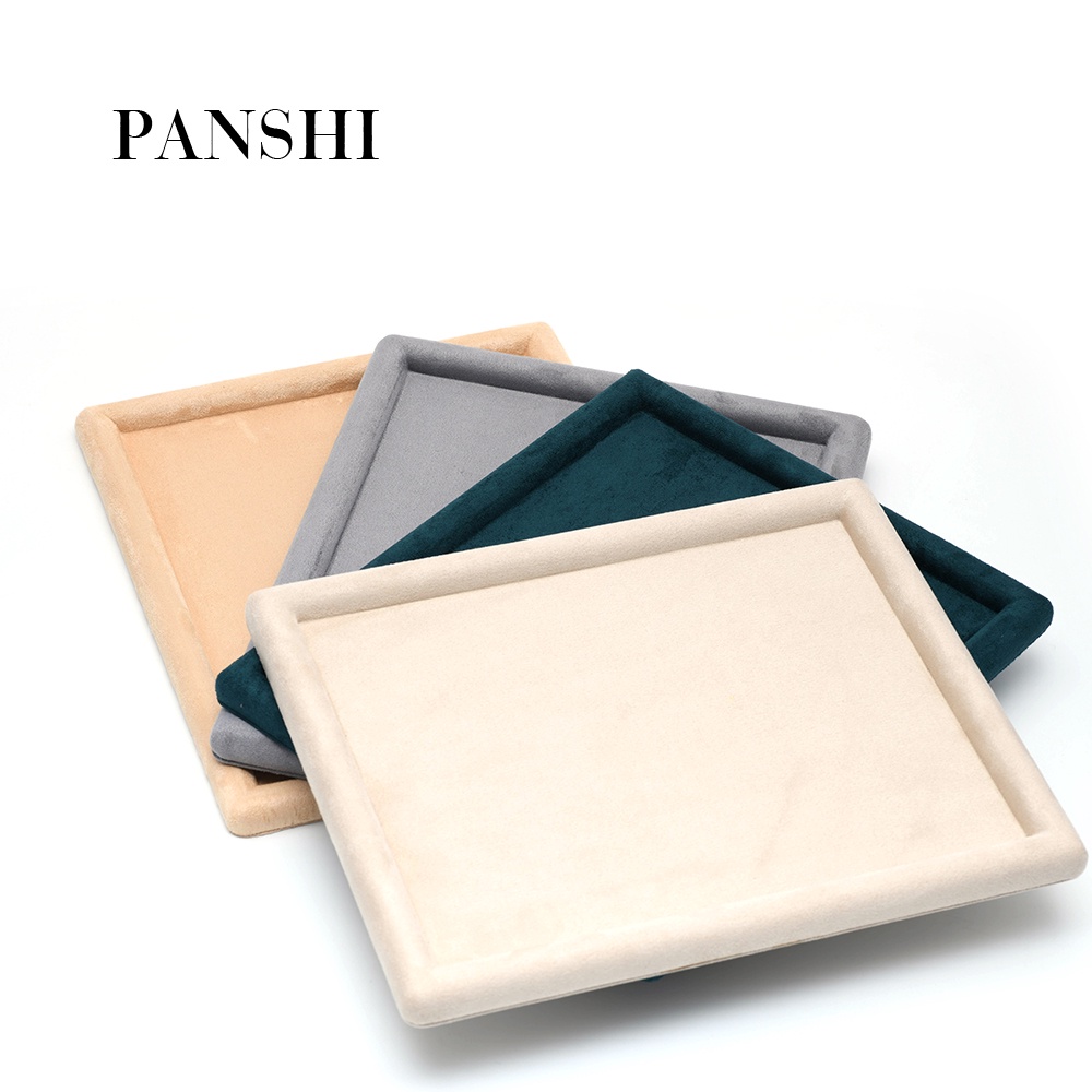 [An Luoyi] 2021 Original Suede Storage Box Look at the Pallet Jewelry Display Props Exhibition