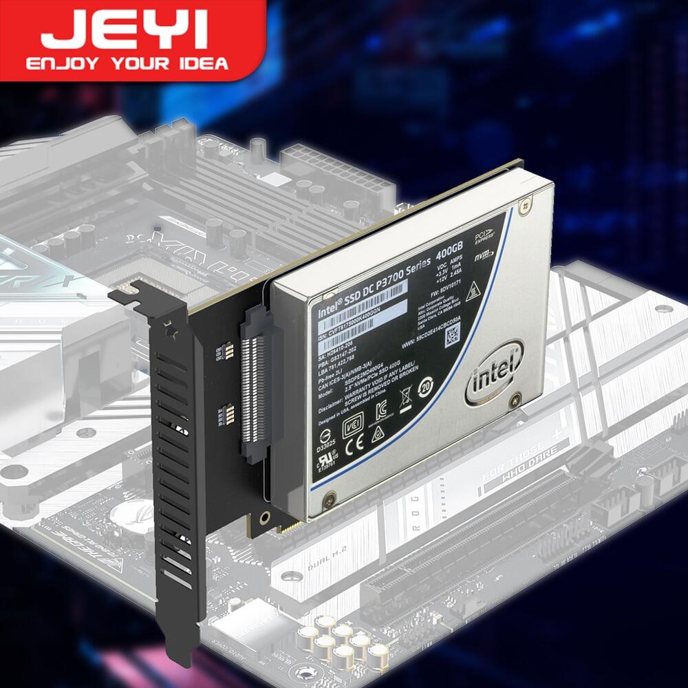 JEYI U.2 to PCIe 4.0 Adapter, NVMe 2.5