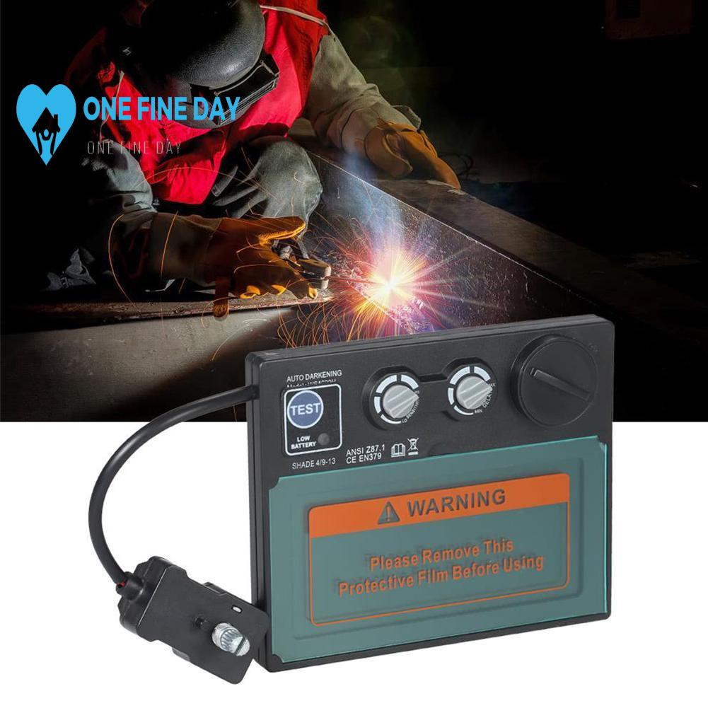 Auto Dimming Welding Helmet Lens Automatic Photoelectric Dimming Mask