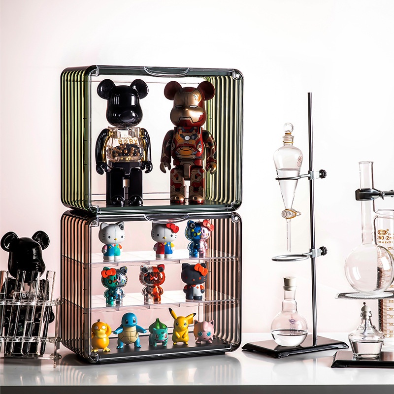 [Ready Stock] Popmart Display Box Acrylic Display Case Full Acrylic Big