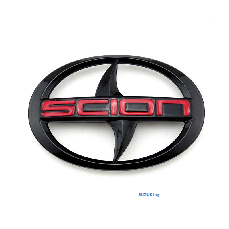 Toyota black front grille steering wheel car logo badge sticker Scion ...