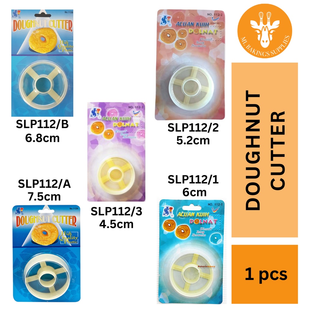 [READY STOCK] Acuan Kuih Dolnat / Doughnuts Cutter (112 Series