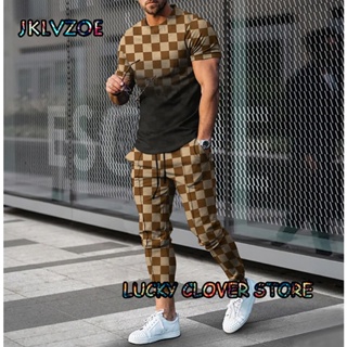 New Design Trend Sportswear Brand Suit 3D Printed T-Shirt + Trousers Jogging  Suit Fashion Suit 2 Pieces Oversized Street Wear - AliExpress