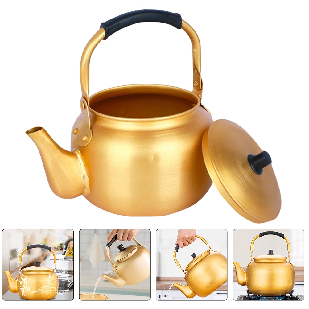 Metal Waterbottle Jug Teapots Stovetop Whistling Kettle Shopee Malaysia