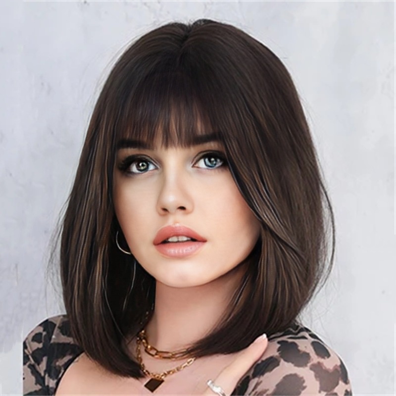 Short straight hotsell hair shoulder length