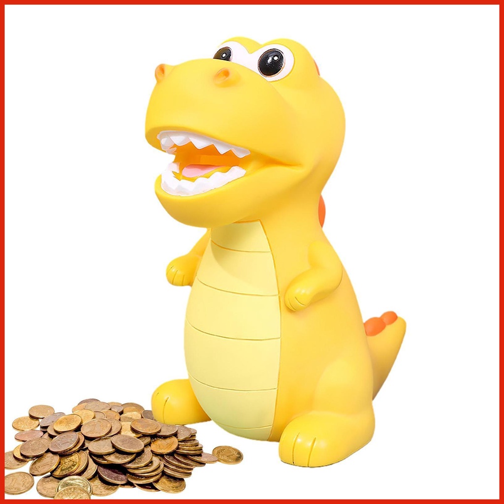 Dino Piggy Bank Coin Bank Dinosaur Shape Children Bank Cultivate Saving
