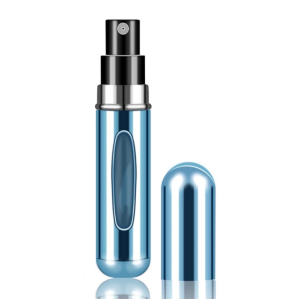 5ml Portable Mini Refillable Perfume Bottle With Spray Scent Pump Empty ...