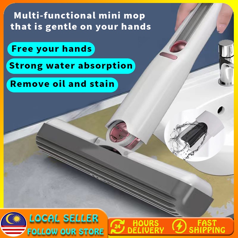 MultiFunctional Mini Mop Without Hurting Your Hands Kitchen Mop