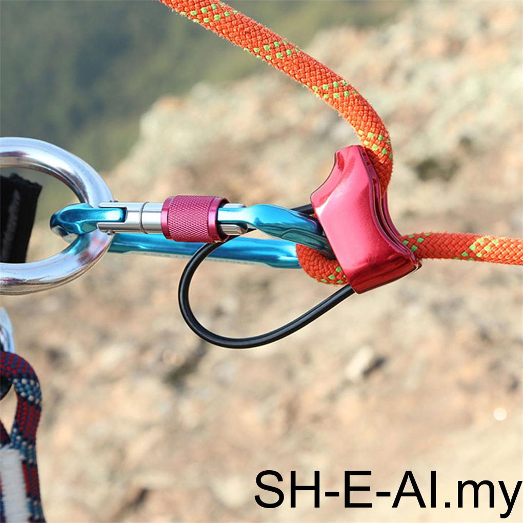 Rope Belay Rappel Device Safety VGrooved Mountaineering Rigging