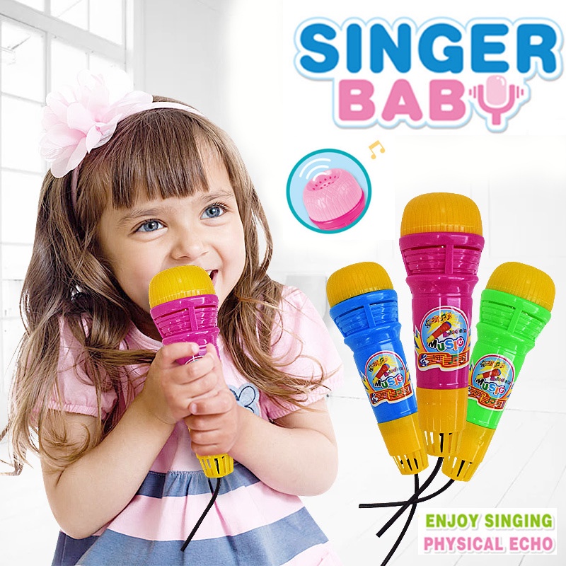 Kid Microphone Toys Fashion Party Pretend Play Singing Musical Song ...