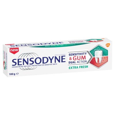 SENSODYNE Sensitive & Gum Extra Fresh Toothpaste Twinpack 100g | Shopee ...