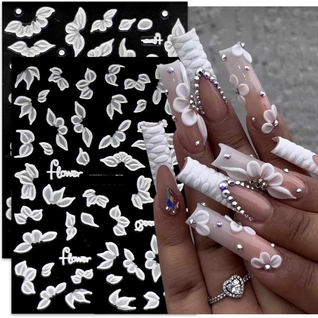 Wedding 2024 nail stickers