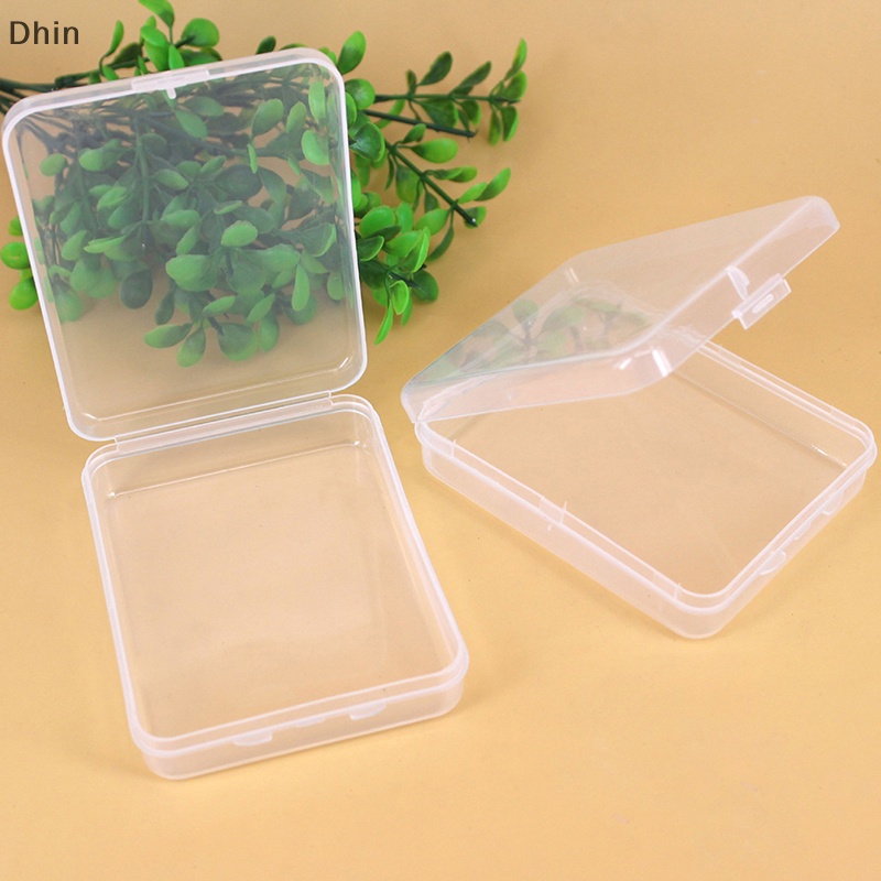 [Dhin] Transparent Plastic Storage Box Photocards Small Card Storage