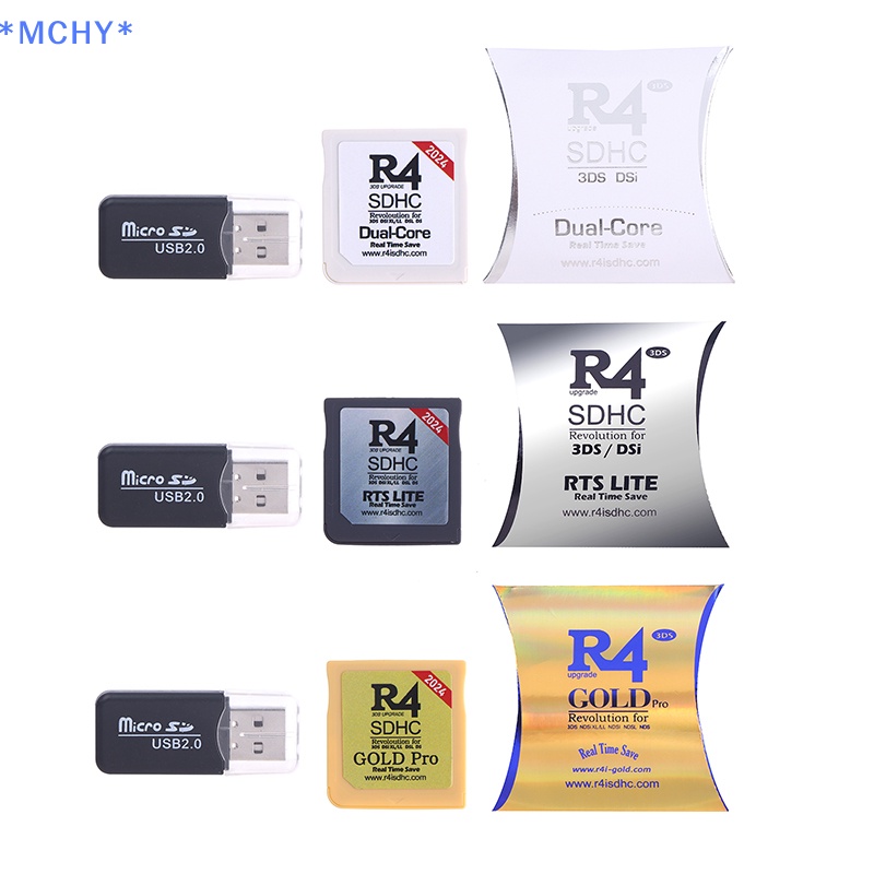 MCHY> R4 SDHC 250+ GAMES original memory card for Nintendo DS/dsi and