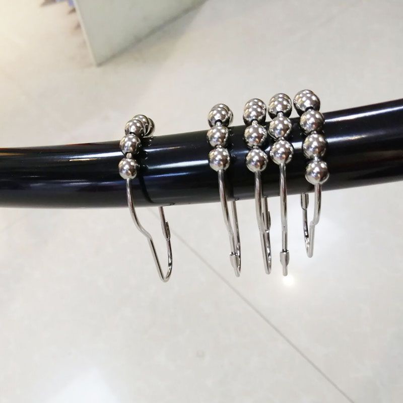 U-Shaped Clothing Store Fitting Room Pole Fitting Room Door Curtain ...