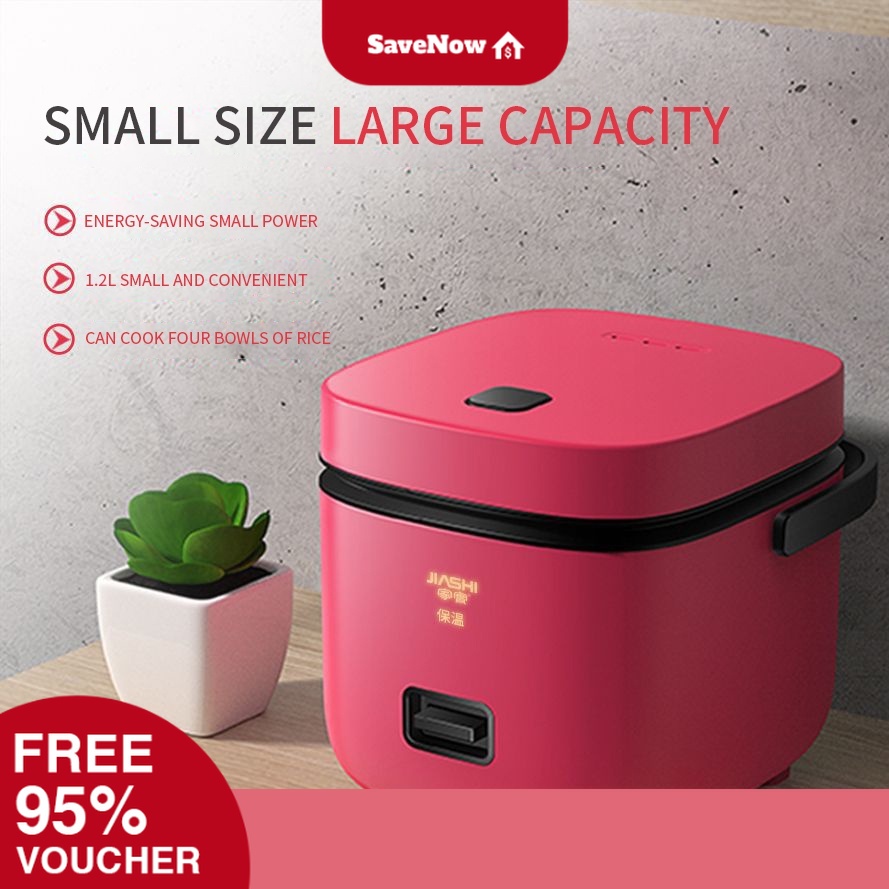 1.2L Mini Rice Cooker Small 1-2 People Rice Cooker Multifunctional ...