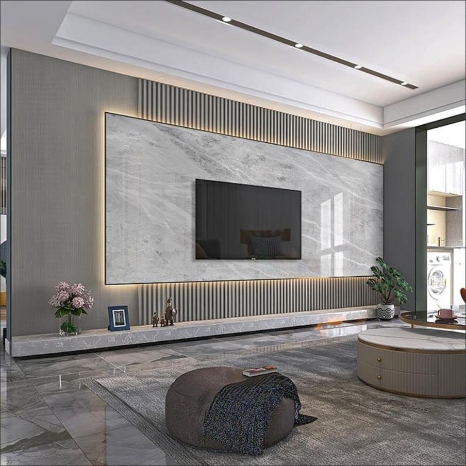 Solid wood mesh panel Balcony ceiling panel TV background wall wooden ...