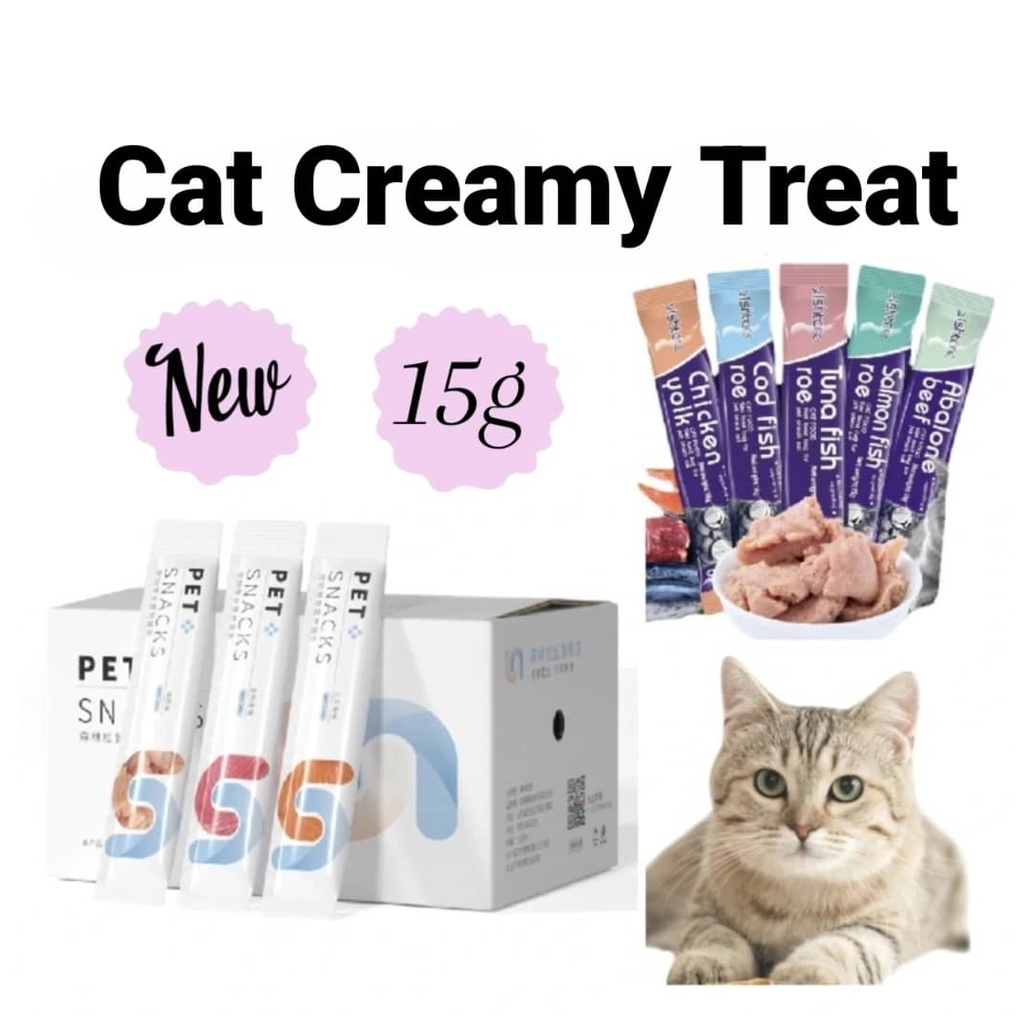 Cat Stick 15g High Vitamin Creamy Cat Treat Cat Snack Cat Stick Cat