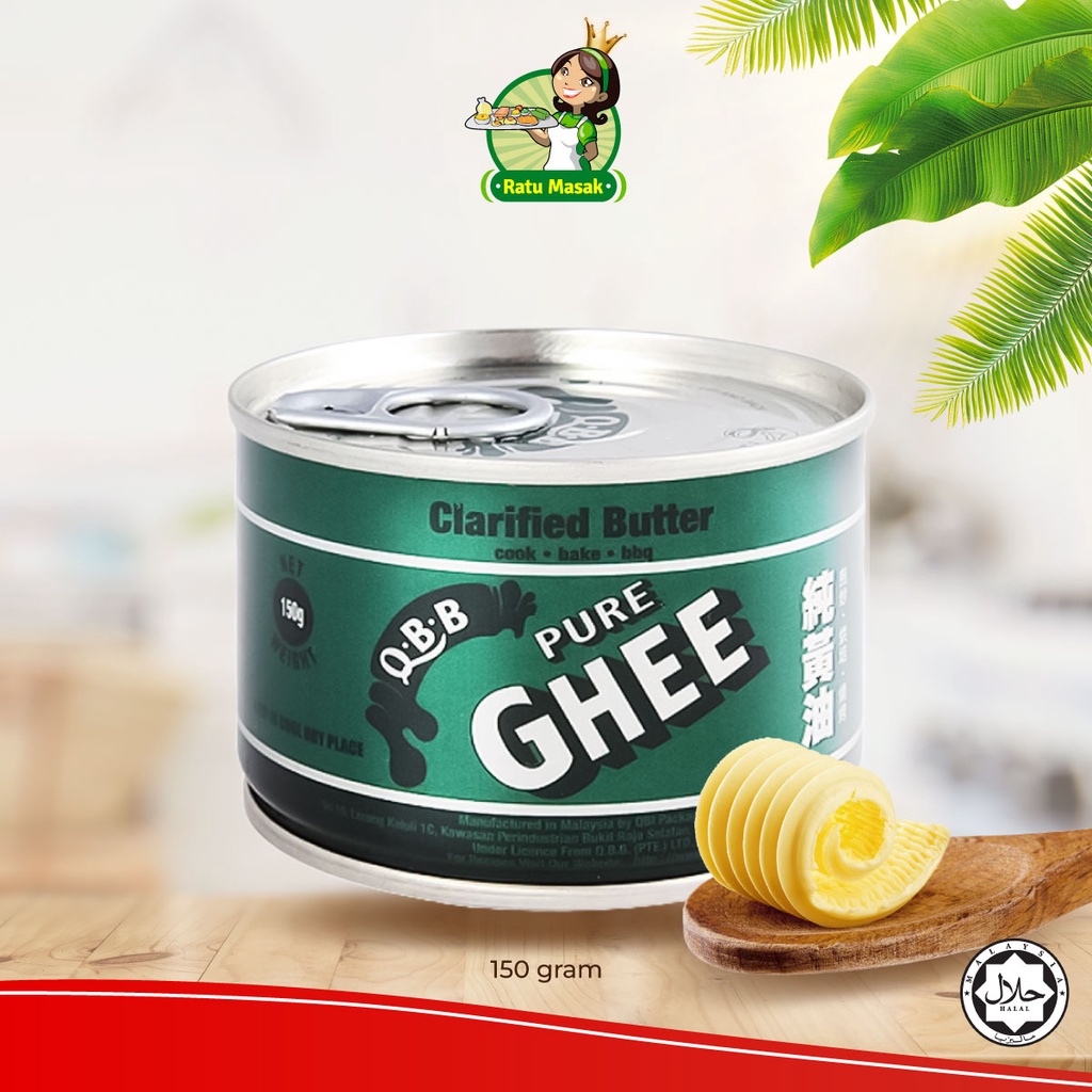 QBB Pure Ghee Clarified Butter / Minyak Sapi Tulen Mentega Jernihan ...